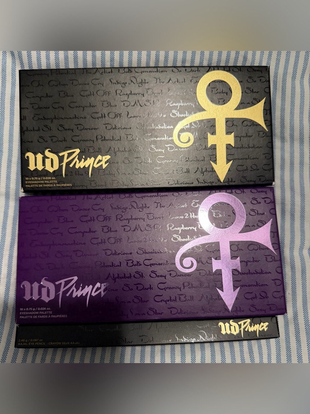 Urban Decay UD Prince Eyeshadow Palette - Black, Purple, Gold